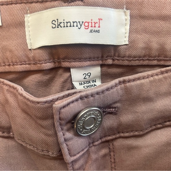Skinnygirl Lavender Skinny Ankle Jeans    NWT - Picture 7 of 10